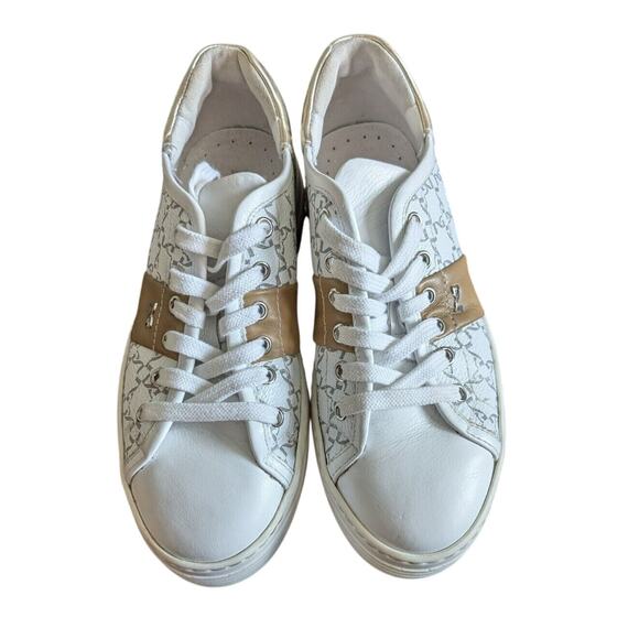 NeroGiardini Leather Logo Skater Womens White Sneakers Size US5.5-6 EU36 - Picture 10 of 15